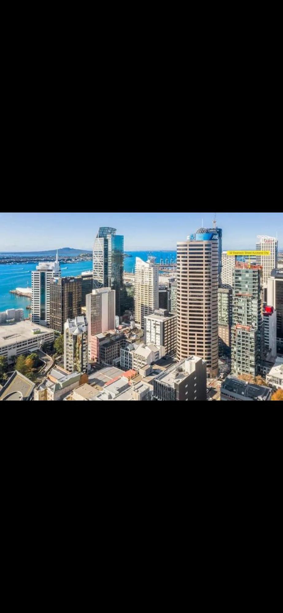 天空城景 海景 私人大阳台公寓 Auckland Dış mekan fotoğraf